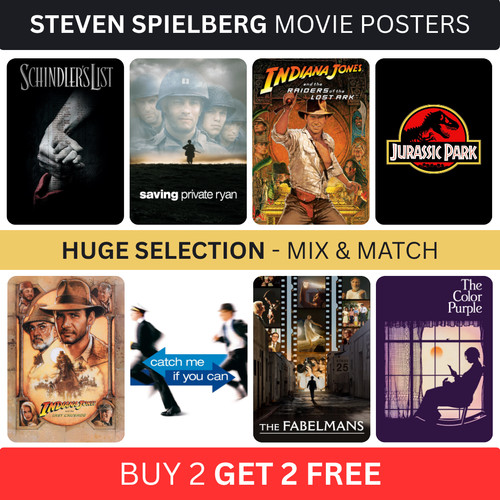 Steven spielberg movie posters - steven,