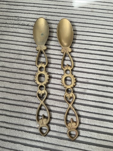 Pair vintage brass - pair,