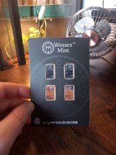 Wessex Mint Silver 4 X 1g