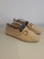 Zara Nude Espadrille Gold