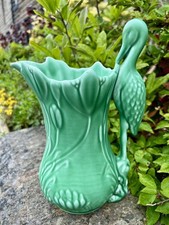 VINTAGE 25.5CM TALL GREEN