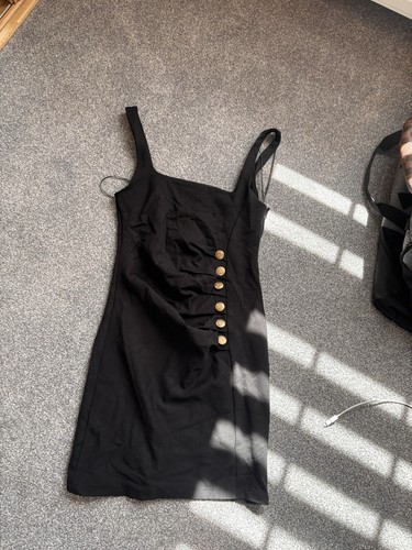 Zara black shift - zara, dress