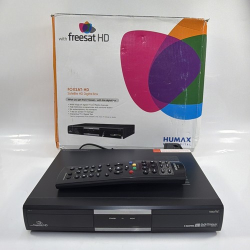 Humax foxsat tv receiver - humax,