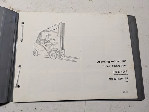 Linde fork lift - fork, truck