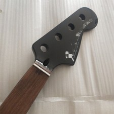 Black Fretless P BASS guitar