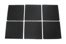 NEW 6 X CARBON FOAM FILTER