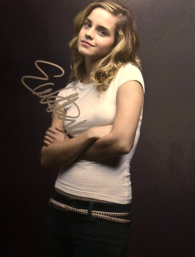 Emma watson signed harry - emma, (harry
