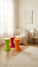 Tam Tam Stool White Space Age