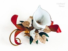 Toleware Light Fixture Orange