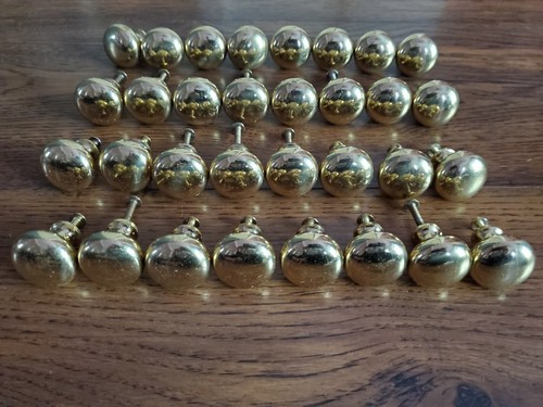 Lot vintage solid brass - solid,