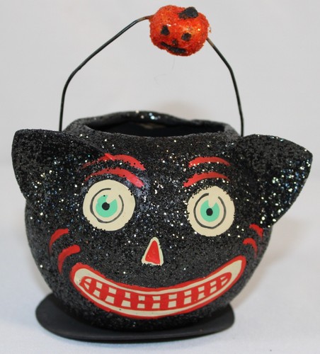 Vintage paper mache - vintage, halloween