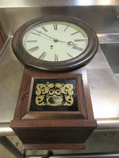 ANTIQUE ATKINS WALL CLOCK