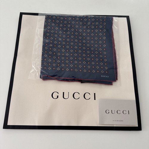 Gucci silk pocket square made - gucci,