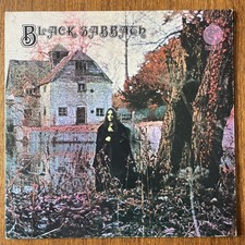 BLACK SABBATH LP 1970 UK Vertigo Swirl RARE VO 6 847 903 VTY 4th Pressing
