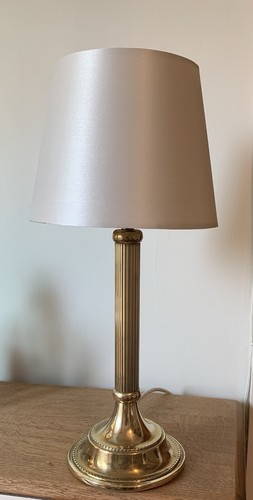 Vintage brass column - vintage,