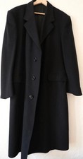 Crombie genuine black wool