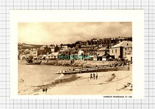C5586) St Ives / Carbis Bay Cornwall - 1930s Small Dbl/Sided Clip