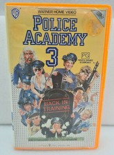 VHS Video Tape POLICE ACADEMY 3 Big Box Ex-Rental Warner Home Video
