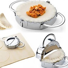 Dumpling Mould Press Meat Pie Pastry Maker Dough Cutter Tool Stainless Steel