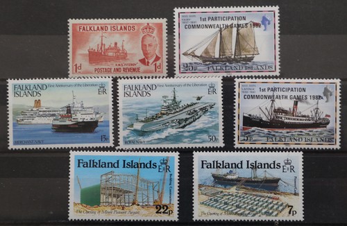 Falkland islands 1982 ships - falkland,