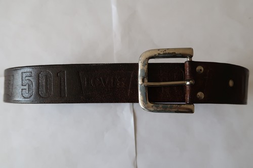 Vintage levis 501 leather - levis, belt