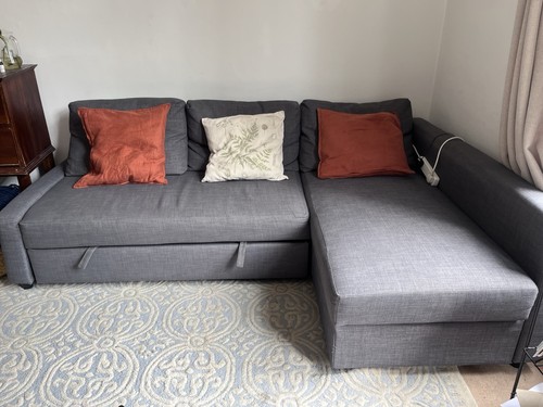 Ikea friheten grey - friheten, l-shaped