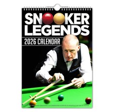 2026 Wall Calendar  -  Snooker