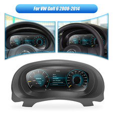 LCD Digital Cluster Dashboard Instrument For Volkswagen Golf 6 MK6 2009-2014