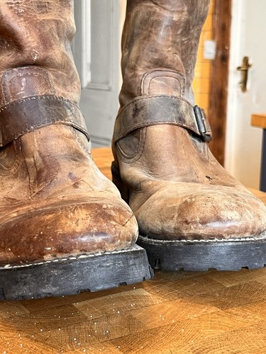 Wesco style tan boots uk - wesco,