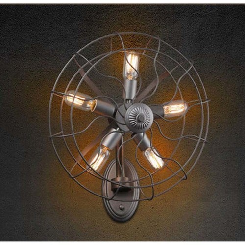 Industrial fan style - wall, lamp