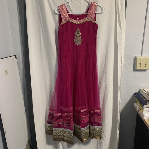 Magenta pink and gold - magenta,