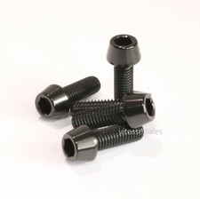 M5 x 15mm Bolts Black Titanium