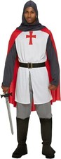 Mens Knight Costume Adults St