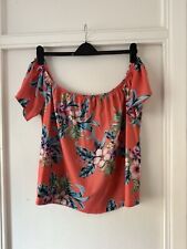 Primark Summer Bardot Top Size 20 Very Good Condition 