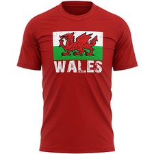 Wales Flag Mens T Shirt Welsh