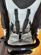 (Used)Chicco Echo Stroller, Stone | Birth to 22kg, Foldable, Lay-flat