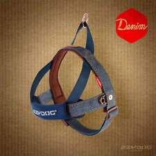 EzyDog Quick Fit Denim Designer Dog Harness Strong Adjustable Free Delivery
