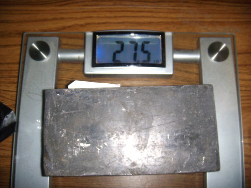 Pure lead ingot - lead, 27.5