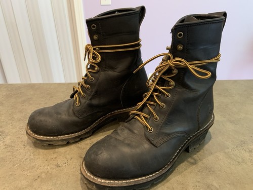 Georgia logger boots black - logger,