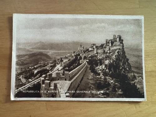 Postcard repubblica di si - repubblica,