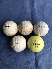 Golf Ball Vintage Collection 5 Ball Penfold Player Commando