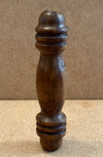 ANTIQUE TREEN WOODEN TOGGLE LIGHT SASH WINDOW CURTAIN PULL