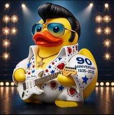 3” Elvis Presley Rubber Duck