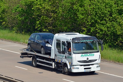 Truck photo 12x8 - renault,