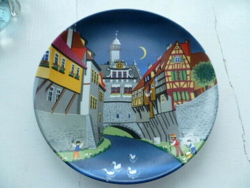 Vintage poole pottery canal - pottery,