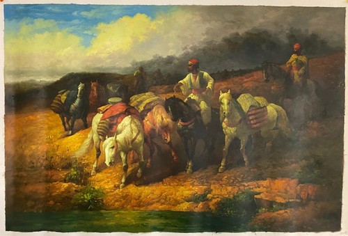 Hand painted oil painting - hand,