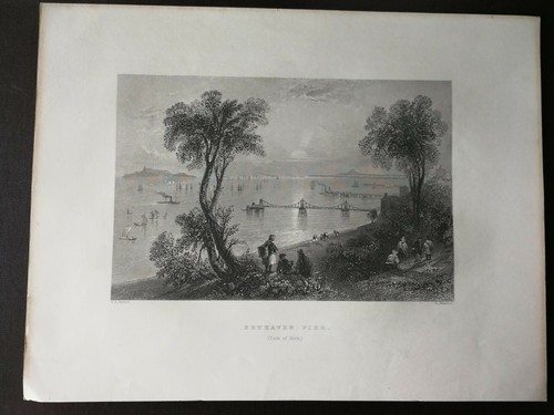 Antique original engraving - antique,