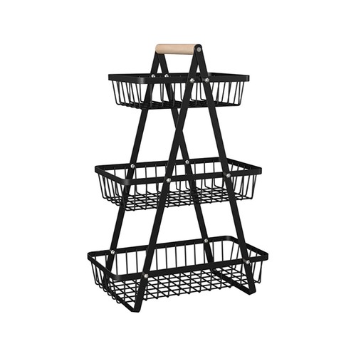Stainless steel tier fruit - 2/3,