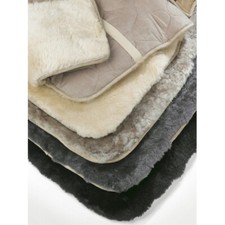 Sheepskin Car Seat Covers Black. Natural, or Grey.