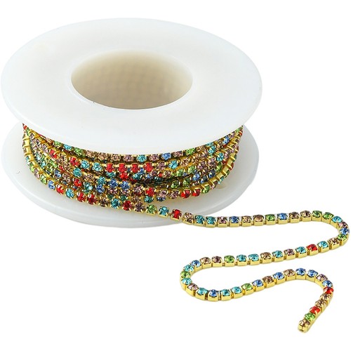 Durable rhinestone chain trim - durable,